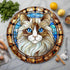 Cat Ragdoll Glass Suncatcher Worktop Saver